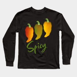 Ghost Pepper Spicy Long Sleeve T-Shirt